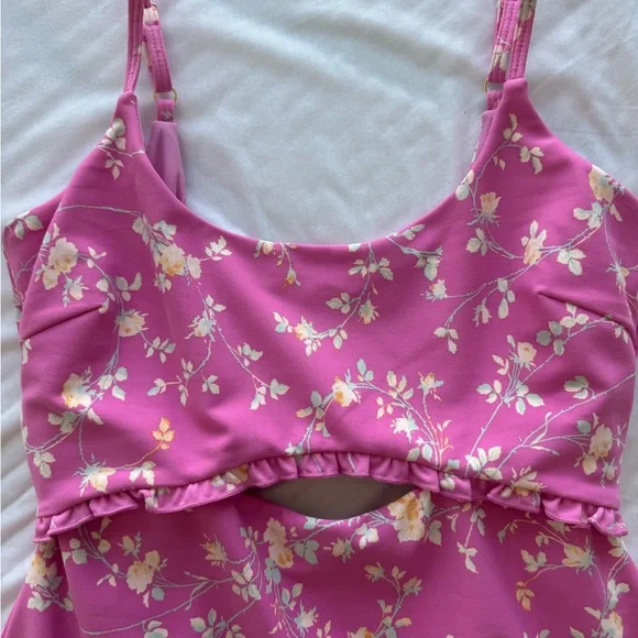 Love Shack Fancy Floral Tennis Dress - Picture 2 of 5